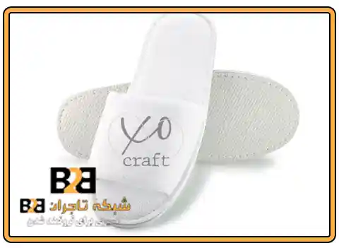 دمپایی هتلی مرغوب چاپدار