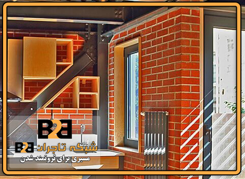 آجر نسوز شاموتی نما