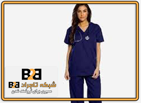 قیمت اسکراب پزشکی بنفش + پارچه ترک و خرید ارزان