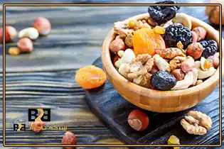 حبه میوه خشک + خرید مستقیم از تولیدی